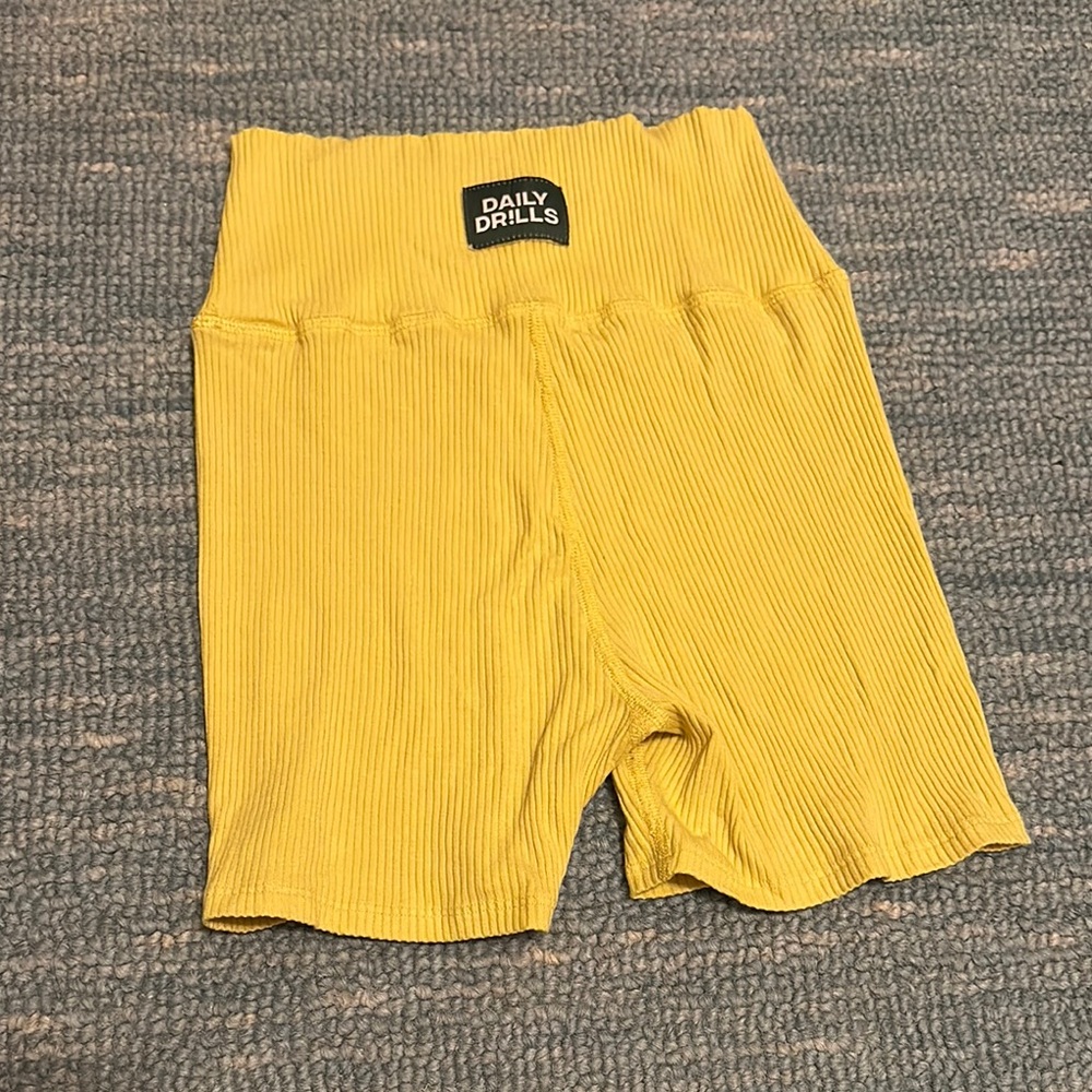 Daily Drills Ribbed Shorts